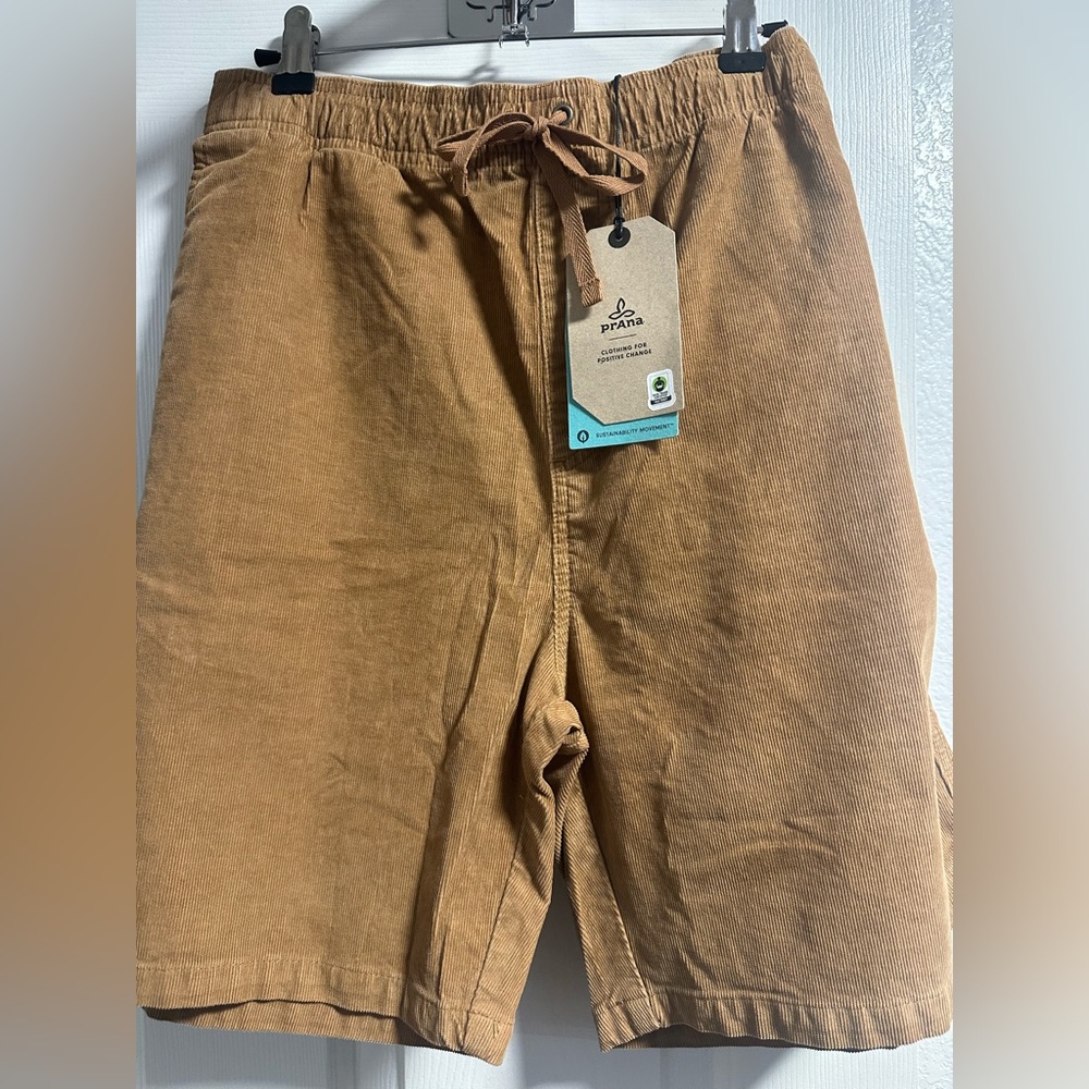 EARTHBOUND Men's Tan Corduroy Shorts